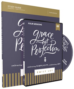 Grace, Not Perfection Study Guide with DVD