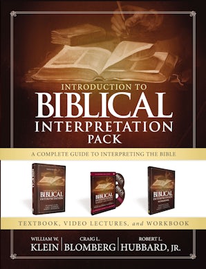 Introduction to Biblical Interpretation Pack book image