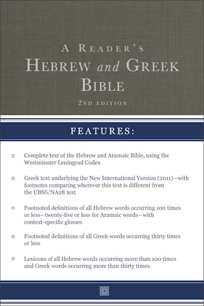 A Reader's Hebrew and Greek Bible book image