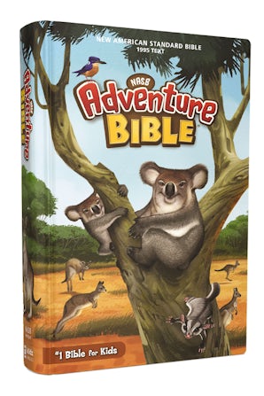 NASB, Adventure Bible, Hardcover, Full Color Interior, Red Letter, 1995 Text, Comfort Print book image