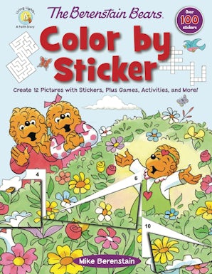 The Berenstain Bears Color by Sticker book image