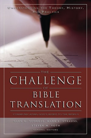 The Challenge of Bible Translation book image