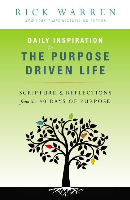 the purpose driven life author