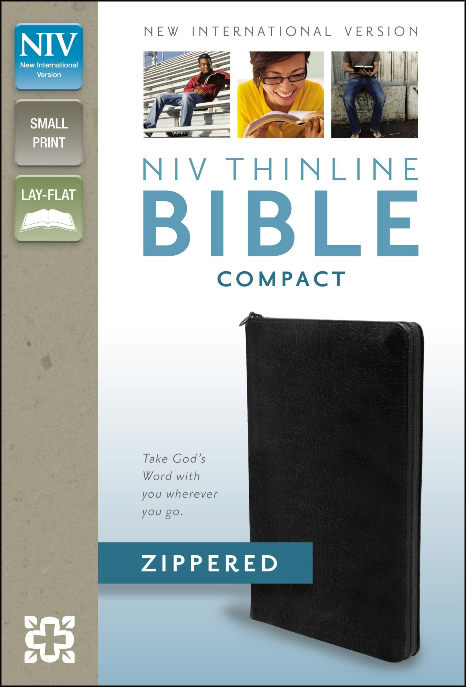 NIV Thinline Zippered Collection Bible, Compact