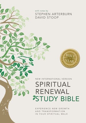 NIV, Spiritual Renewal Study Bible, Hardcover book image