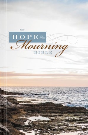 NIV, Hope in the Mourning Bible, Hardcover book image