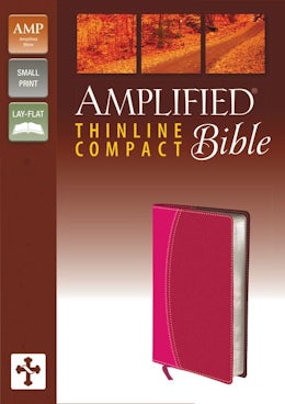 Amplified Thinline Bible Compact Imitation Leather Pink Red