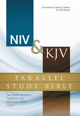 NIV, KJV, Parallel Study Bible, Hardcover