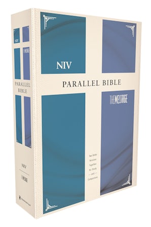 NIV, The Message, Parallel Bible, Hardcover book image