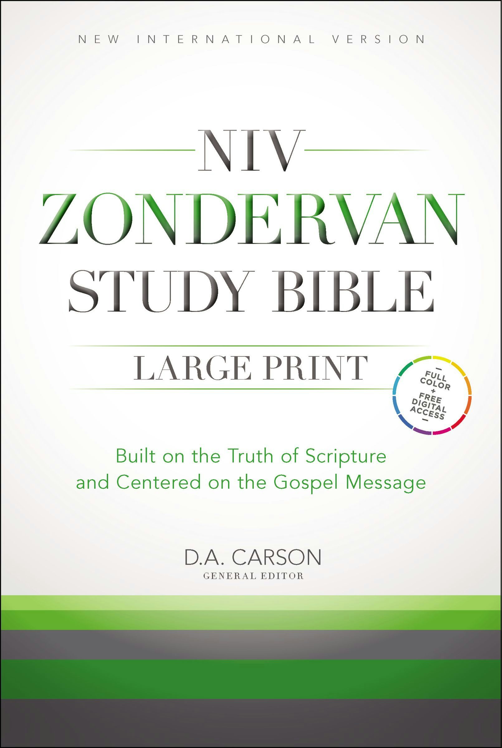 NIV Zondervan Study Bible, Large Print, Hardcover