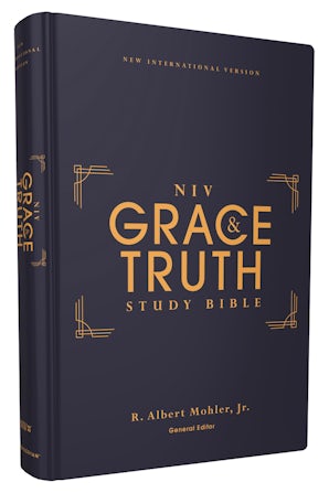 NIV, The Grace and Truth Study Bible, Hardcover, Red Letter, Comfort Print book image
