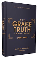 NIV, The Grace and Truth Study Bible, Large Print, Hardcover, Red Letter, Comfort Print