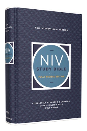 NIV Study Bible, Fully Revised Edition, Hardcover, Red Letter, Comfort Print book image