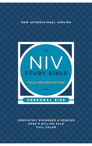 NIV Study Bible, Fully Revised Edition (Study Deeply. Believe Wholeheartedly.), Personal Size, Paperback, Red Letter, Comfort Print book image