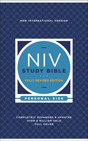 NIV Study Bible, Fully Revised Edition (Study Deeply. Believe Wholeheartedly.), Personal Size, Hardcover, Red Letter, Comfort Print book image
