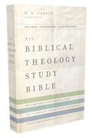 NIV, Biblical Theology Study Bible (Trace the Themes of Scripture), Hardcover, Comfort Print