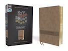 NIV, Teen Study Bible (For Life Issues You Face Every Day), Compact, Leathersoft, Brown, Comfort Print