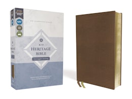 NIV, Heritage Bible, Passaggio Setting, Leathersoft, Brown, Comfort Print