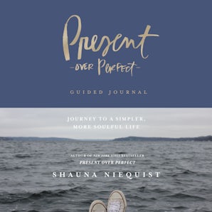 Present Over Perfect Guided Journal book image
