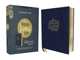 NIV, Radiant Virtues Bible: A Beautiful Word Collection, Leathersoft, Navy, Red Letter, Comfort Print