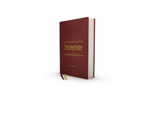 NKJV, Thompson Chain-Reference Bible, Hardcover, Red Letter, Comfort Print book image