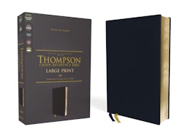 NASB, Thompson Chain-Reference Bible, Large Print, Leathersoft, Navy, 1995 Text, Red Letter, Comfort Print