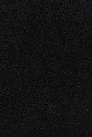 NIV, Thompson Chain-Reference Bible, Handy Size, European Bonded Leather, Black, Thumb Indexed, Red Letter, Comfort Print book image