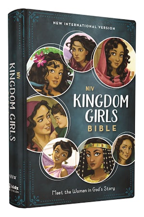 NIV, Kingdom Girls Bible, Full Color, Hardcover, Teal, Comfort Print book image