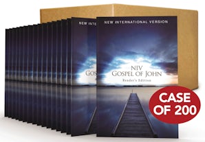 NIV, Pocket Gospel of John, Reader's Edition, Paperback, Case of 200 book image