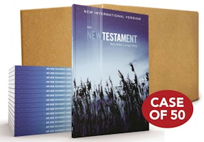 NIV, Outreach New Testament, Large Print, Paperback, Case of 50 book image