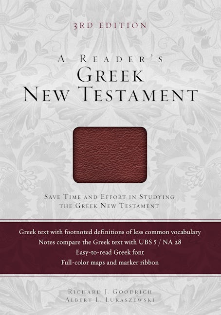 A Reader S Greek New Testament