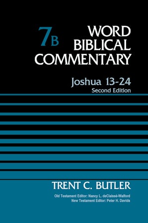 Joshua 13-24, Volume 7B book image