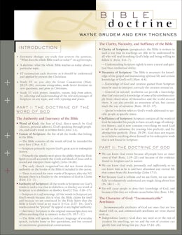 Bible Doctrine Laminated Sheet