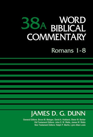 Romans 1-8, Volume 38A book image
