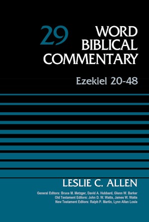 Ezekiel 20-48, Volume 29 book image