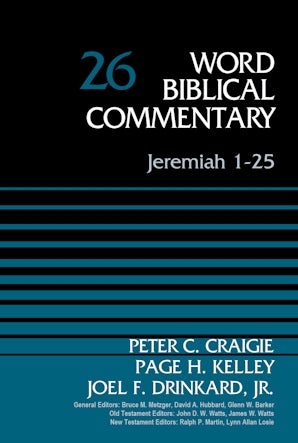 Jeremiah 1-25, Volume 26 book image