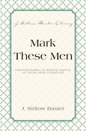 Mark These Men book image