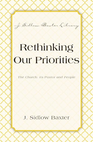 Rethinking Our Priorities book image