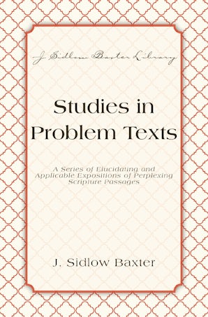 Studies In Problem Texts book image