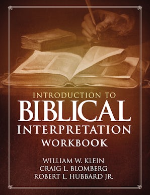 Introduction to Biblical Interpretation Workbook book image