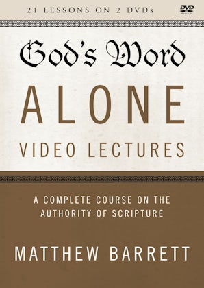 God's Word Alone Video Lectures book image