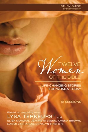 Twelve Women of the Bible Study Guide with DVD book image