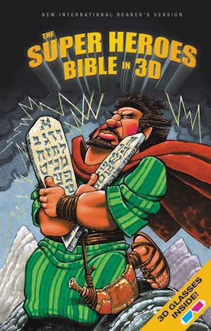 NIrV, The Super Heroes Bible in 3D, Hardcover book image