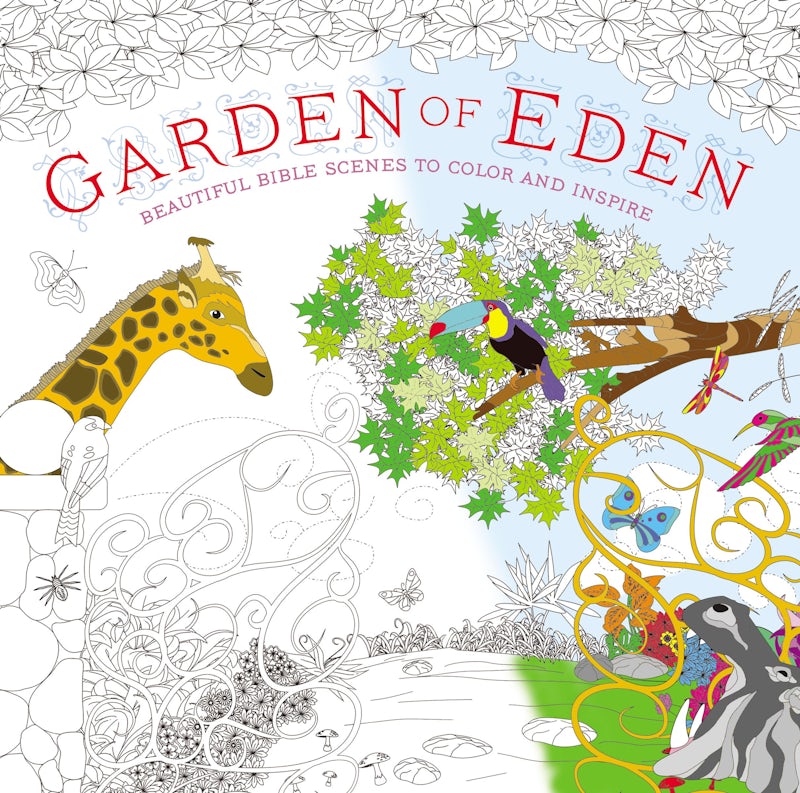 Garden Of Eden Coloring Book