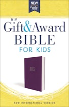 NIV, Gift and Award Bible for Kids, Flexcover, Purple, Comfort Print