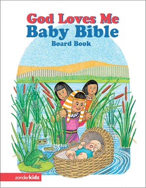 God Loves Me Baby Bible book image