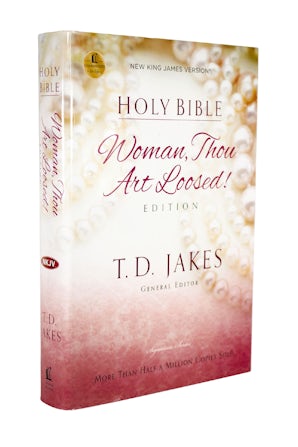 NKJV, Woman Thou Art Loosed, Hardcover, Red Letter book image