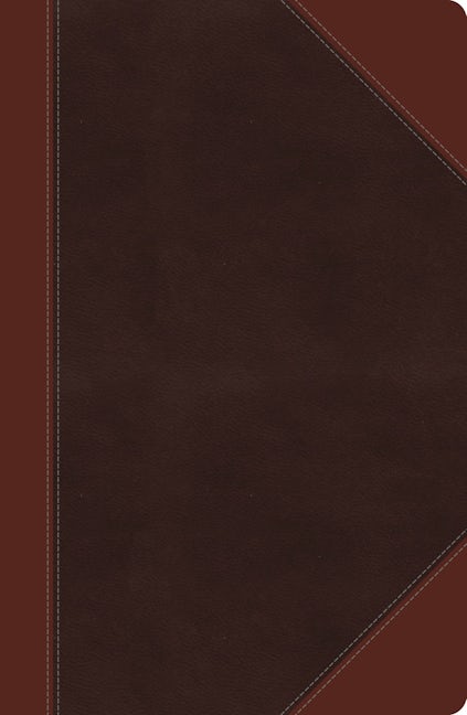 NKJV, Ultraslim Reference Bible, Large Print, Leathersoft, Brown, Red ...