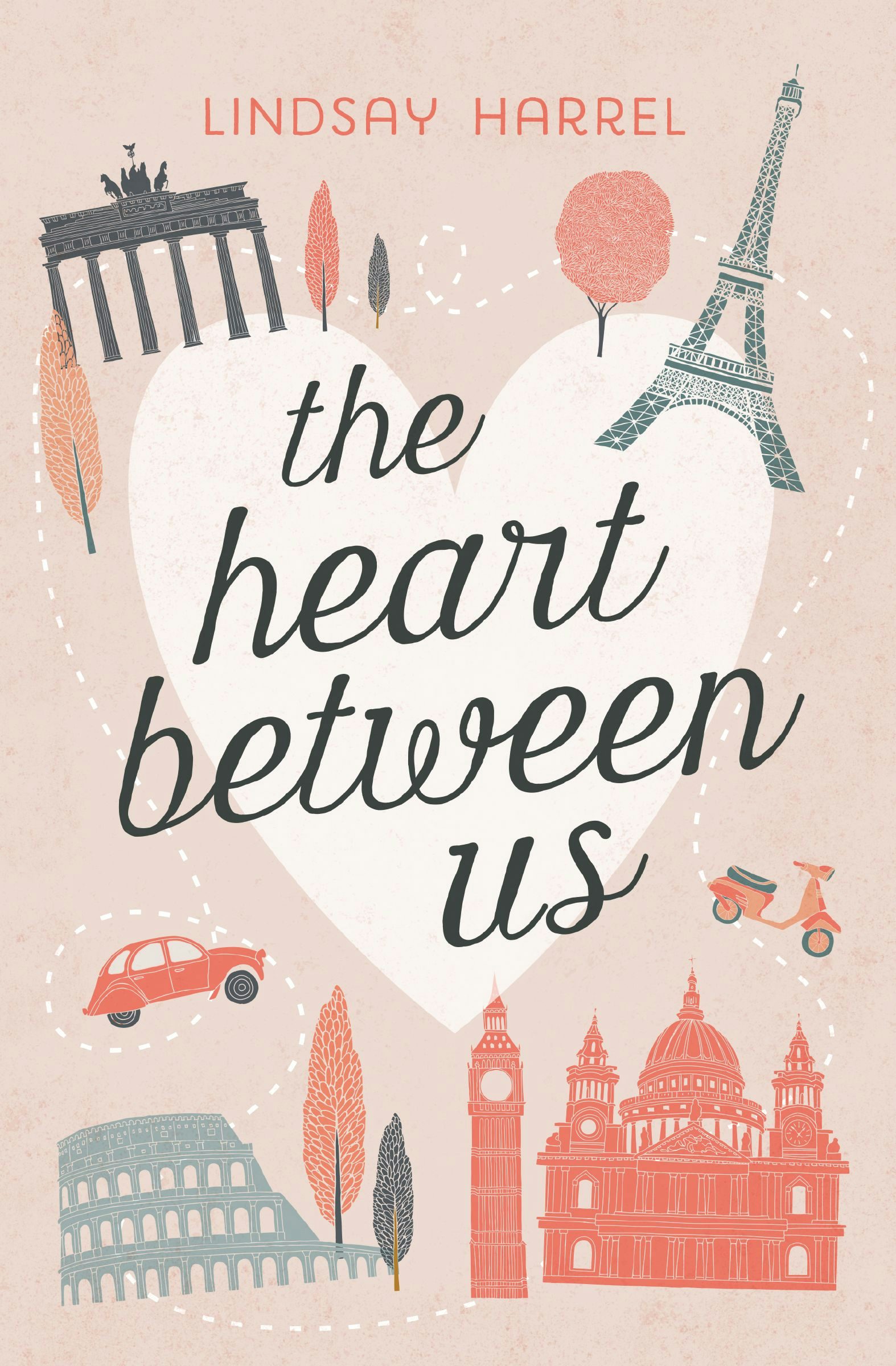 the heart between us by lindsay harrel