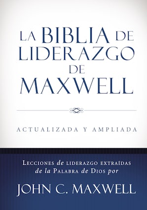 La Biblia de liderazgo de Maxwell RVR60- Tamaño manual Hardcover